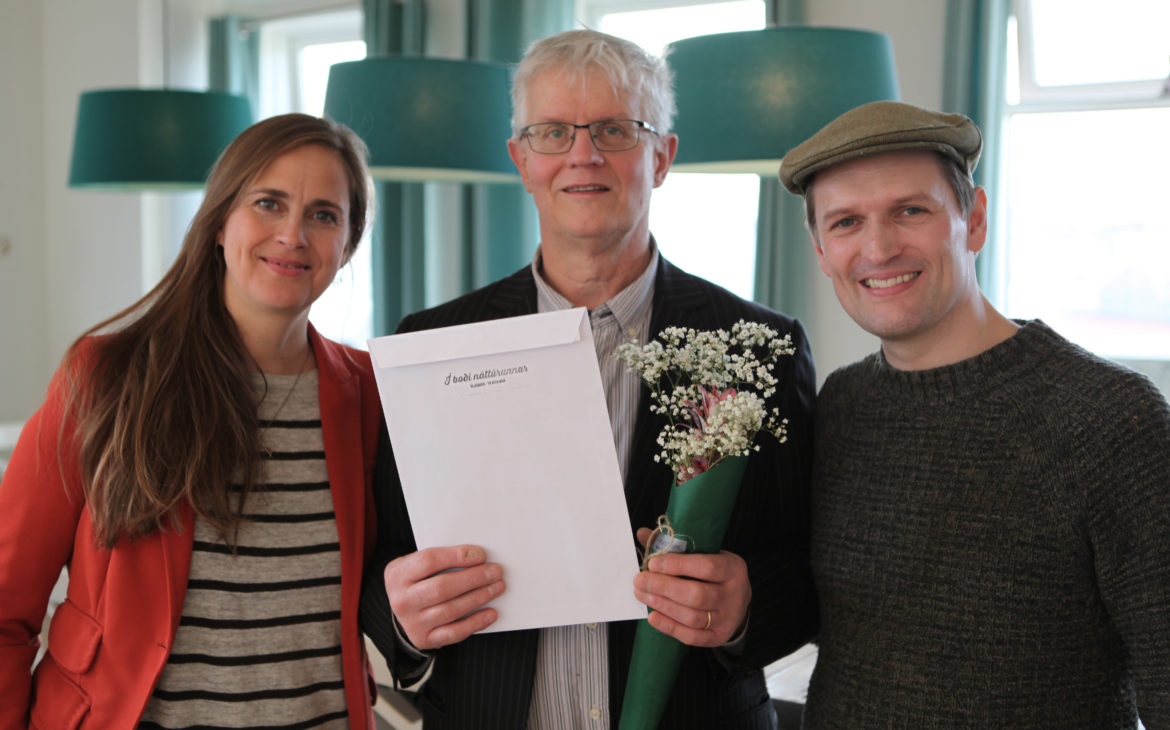 Sigfús, the owner of The Grímsbær Bread House, gets a special acknowldgement for making excellent wholewheat sourdough bread, and for being a pioneer in sourdough baking in Iceland.